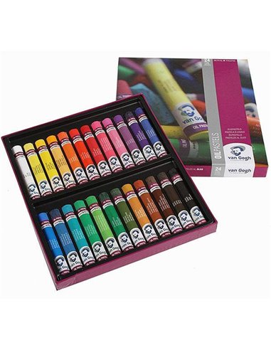 Talens Van Gogh oil pastel 24χρωμάτων