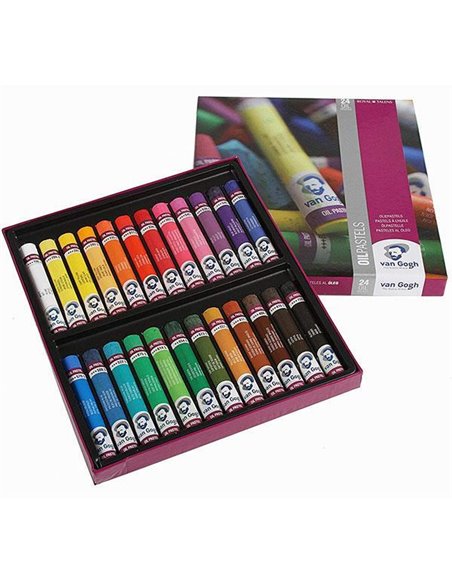 Talens Van Gogh oil pastel 24χρωμάτων