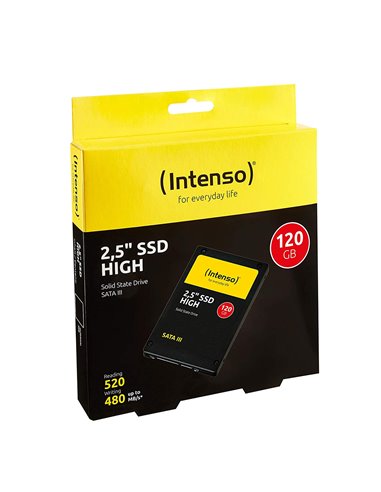 Internal SSD Intenso 120GB 2.5'' SATA III High 3813430