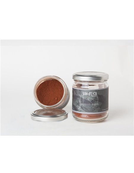 Van d'eyck σκόνη αγιογραφίας σιέννα ψημένη 100gr.
