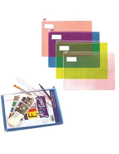 Τσαντάκι με φερμουάρ Α4 Υ24,5x33,5εκ.