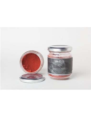 Van d'eyck σκόνη αγιογραφίας χονδροκόκκινο 100gr.
