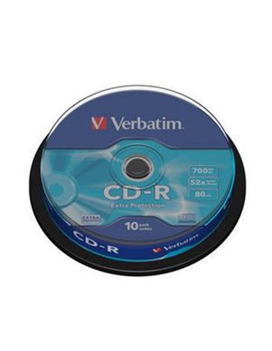 CD-R VERBATIM 43437 700MB 52X EXTRA PROTECTION SURFACE