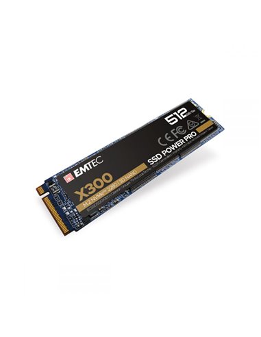Emtec Εσωτερικός Σκληρός Δίσκος SSD M2 Nvme X300 512GB Intern