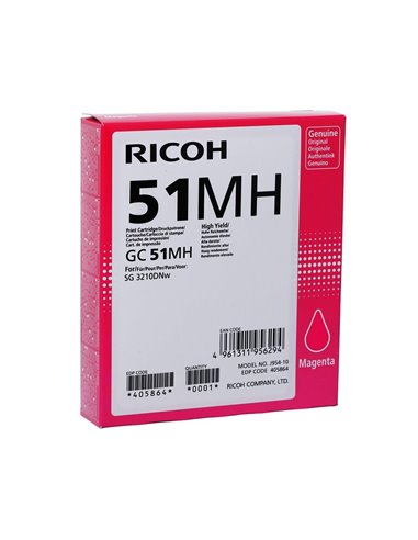 Toner Ricoh GC51MH Magenta  2.5k