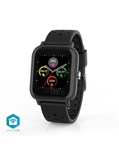 NEDIS BTSW002BK Smart Watch LCD Display IP68 Maximum operating time: 7200min And