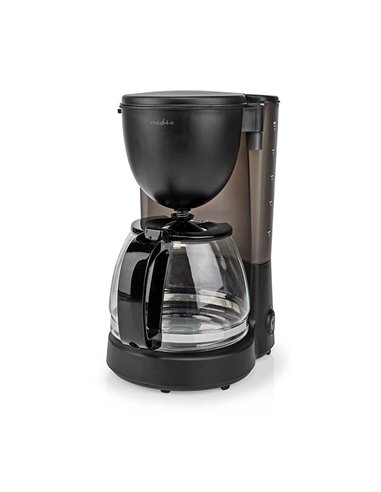 NEDIS KACM150EBK Coffee Maker Maximum capacity: 1.25 l 10 Keep warm feature Blac