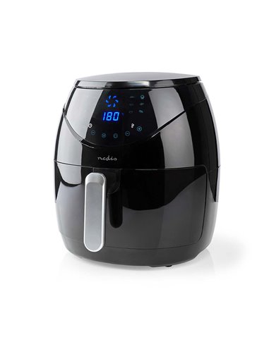 NEDIS KAAF240EBK Hot Air Fryer 4.6l Timer: 60 min Digital | Black