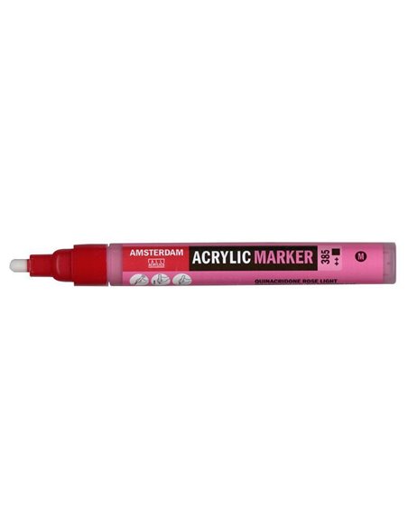 Talens amsterdam marker 385 quinacridone rose l medium