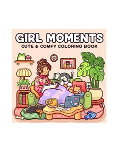 Colouring book Βιβλία χρωματισμού Κορίτσια 21x21εκ., 44 φύλλα