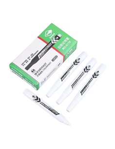 Μαρκαδόροι ακρυλικοί λευκοί σετ 10τμχ.