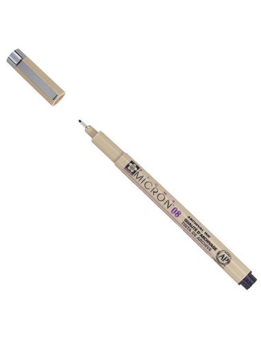 Sakura Pigma Micron μαρκαδόρος σχεδίου 08 0.5 mm μαύρο