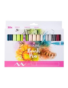 Talens Ecoline Brush Pen Additional μαρκαδόροι 30 χρώματα