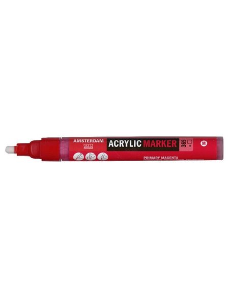 Talens amsterdam marker 369 prim. magenta medium