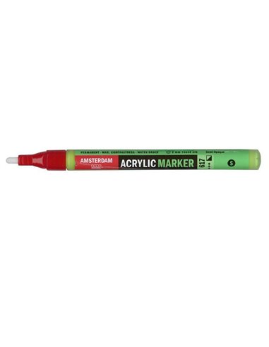 Talens amsterdam marker 617 yellowish green small