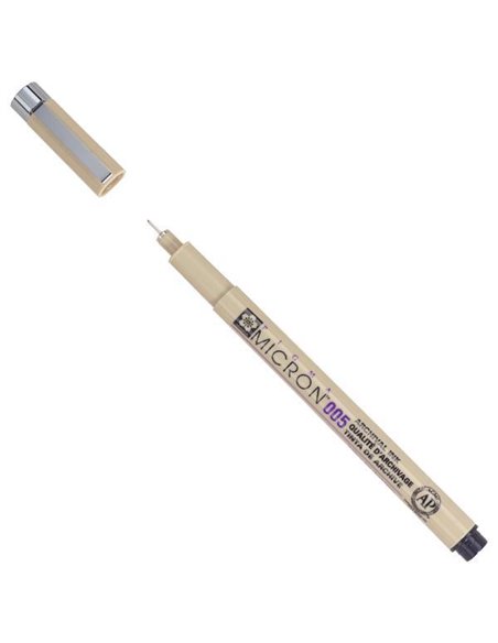 Sakura Pigma Micron μαρκαδόρος σχεδίου 005 0.2 mm μαύρο