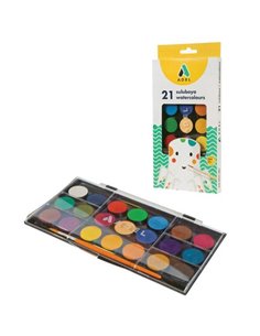 Adel νερομπογιές 21 χρωμάτων