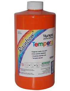 Rainbow τέμπερα πορτοκαλί 1000ml