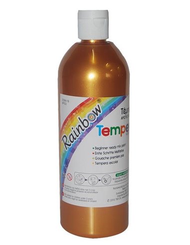 Rainbow τέμπερα χρυσή 500ml