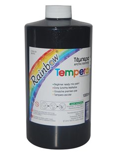 Rainbow τέμπερα μαύρη 1000ml
