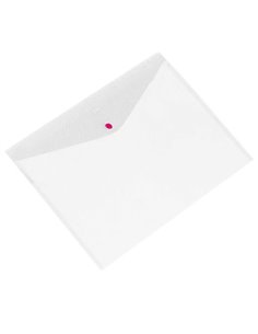 Φάκελος κουμπί PP διάφανος Α4 Υ32x24εκ.