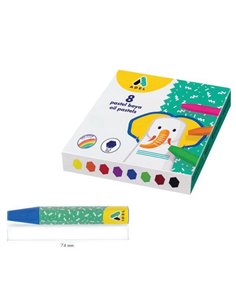 Adel λαδοπαστέλ 8 χρωμάτων