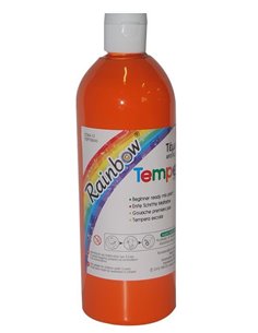 Rainbow τέμπερα πορτοκαλί 500ml