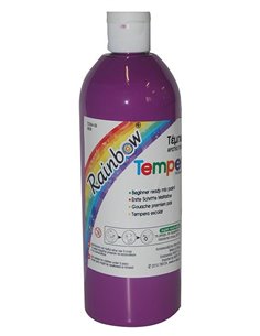 Rainbow τέμπερα μωβ 500ml