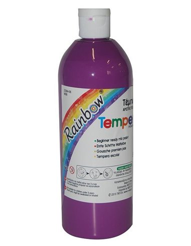 Rainbow τέμπερα μωβ 500ml