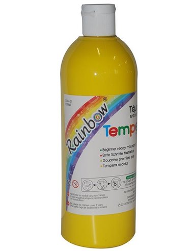 Rainbow τέμπερα κίτρινη 500ml