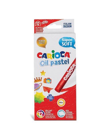 Carioca λαδοπαστέλ 12 χρωμάτων