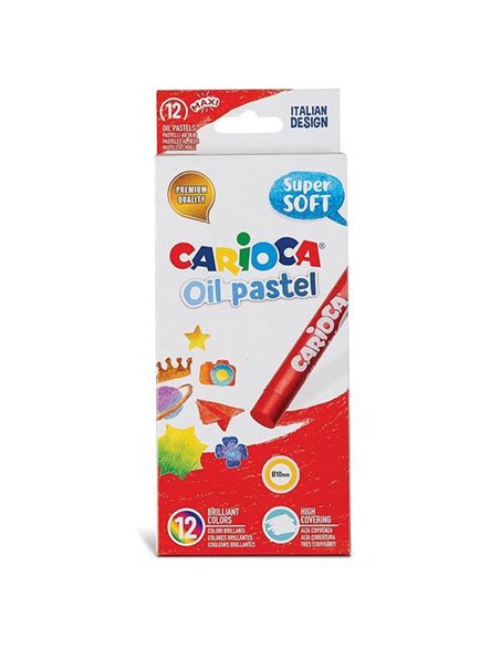 Carioca λαδοπαστέλ 12 χρωμάτων