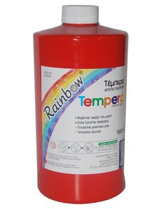 Rainbow τέμπερα κόκκινη 1000ml