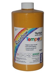 Rainbow τέμπερα ώχρα 1000ml