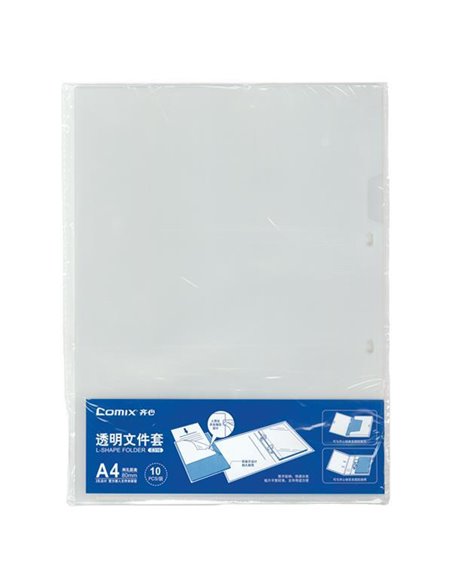 Comix πακέτο 10 διαφάνειες τύπου Γ, 23x31 εκ.