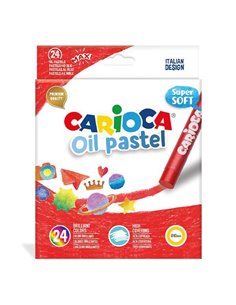 Carioca λαδοπαστέλ 24 χρωμάτων