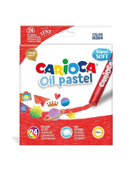 Carioca λαδοπαστέλ 24 χρωμάτων