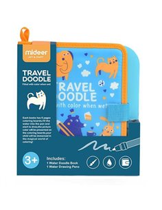 Mideer βιβλίο χρωματισμού water doodle για αγόρια 19x23εκ.
