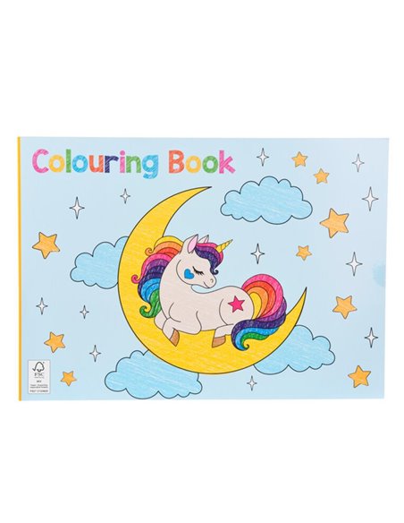 Βιβλίο ζωγραφικής Α4 "unicorn" με 36 σελίδες
