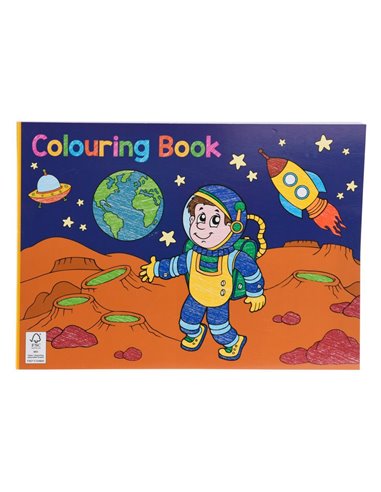 Βιβλίο ζωγραφικής Α4 "αστροναύτης" με 36 σελίδες