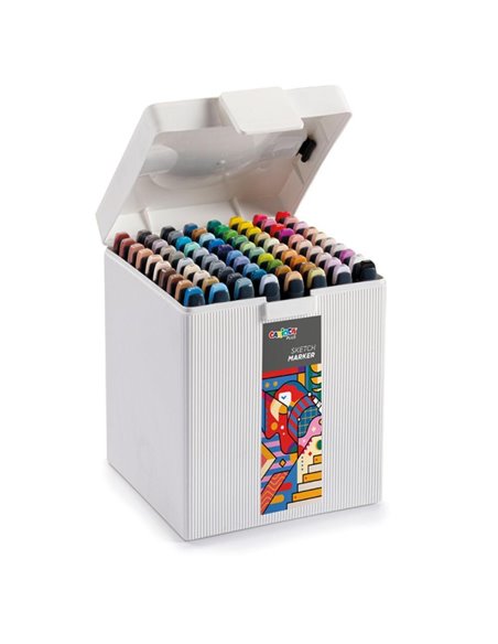 CARIOCA Plus Sketch Marker Hard Box 80 ΤΜΧ