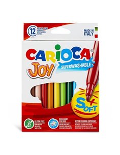 Carioca Joy μαρκαδόροι 12 χρωμάτων