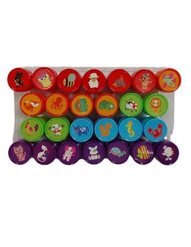 Σφραγίδες παιδικές "Ζωάκια" 26 τεμάχια