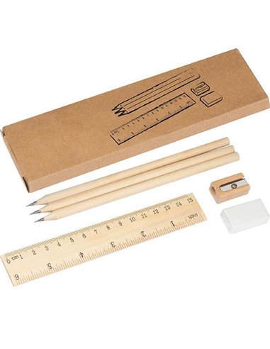 Σετ γραφής χάρτινο κουτί 17,8x5x1,2εκ.