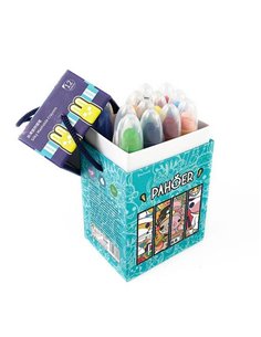 Σετ ζωγραφικής 12 τεμ. crayons σε κουτί "Pahoer" Υ13,5x7,8x5,8εκ.