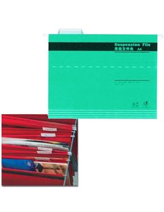 Κρεμαστοί φάκελοι Υ24,3x31,9εκ πράσινοι