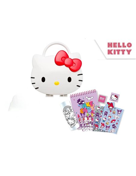 Σετ γραφικής ύλης Hello Kitty σε κασετίνα 3D