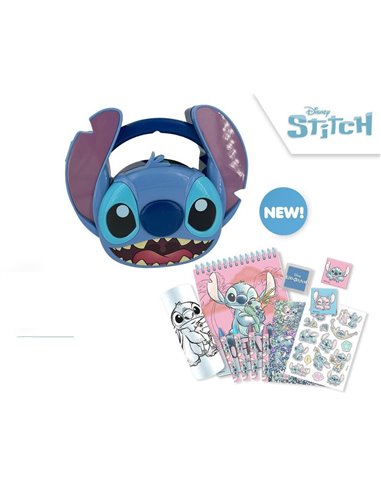 Σετ γραφικής ύλης Stitch σε κασετίνα 3D