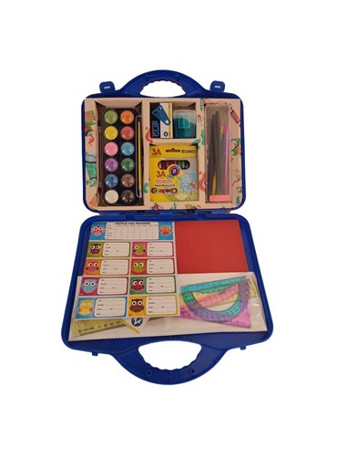 Σετ ζωγραφικής 61 τεμ. σε βαλιτσάκι Υ4,7x33x29.2εκ.