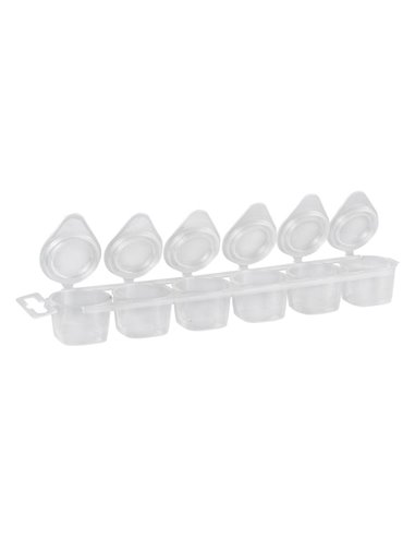 Επαναγεμιζόμενα δοχεία για χρώμα 6 τεμάχια